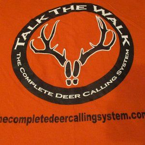 Talk the Walk Deer Calling System Orange 2XL Shirt